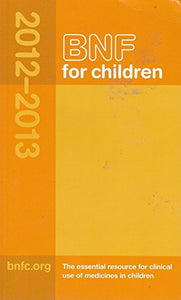 BNF for Children (BNFC) 2012-2013 