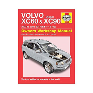 Volvo XC60 & XC90 Diesel Owners Workshop Manual 