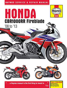 Honda CBR1000Rr Fireblade (08 To 13) 