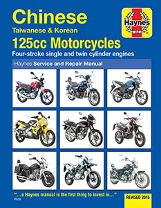 Chinese, Taiwanese & Korean 125cc Motorcycles Haynes Repair Manual 