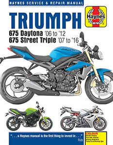 Triumph 675 Daytona (06 - 12) & Street Triple (07 - 16) 