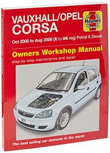 Vauxhall/Opel Corsa Petrol & Diesel (Oct 00 - Aug 06) Haynes Repair Manual 