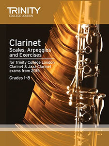 Clarinet Scales Grades 1-8 from 2015 