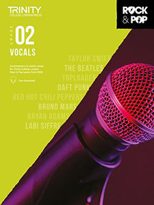 Trinity College London Rock & Pop 2018 Vocals Grade 2 