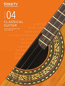 Trinity College London Classical Guitar Exam Pieces From 2020: Grade 4 