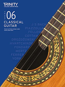 Trinity College London Classical Guitar Exam Pieces From 2020: Grade 6 