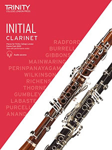 Trinity College London Clarinet Exam Pieces from 2023: Initial 