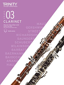 Trinity College London Clarinet Exam Pieces from 2023: Grade 3 