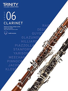 Trinity College London Clarinet Exam Pieces from 2023: Grade 6 