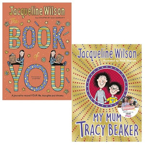 Jacqueline Wilson 2 Books Set (My Mum Tracy Beaker [Hardcover], The Book of You) 