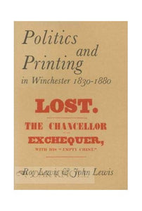 Politics and printing in Winchester, 1830-1880 