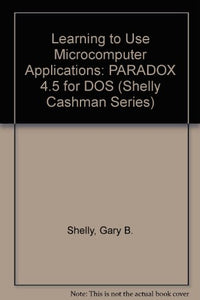 Learning to Use Microcomputer Applications 
