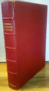 Webster's Seventh New Collegiate Dictionary : Merriam-webster : Based on Webster's Third New International Dictionary 