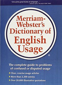 Merriam-Webster's Dictionary of English Usage 