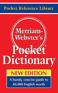 Merriam Webster's Pocket Dictionary 