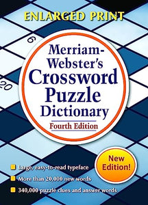 Merriam Webster's Crossword Puzzle Dictionary 