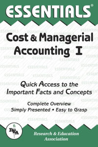 Cost and Managerial Accounting 