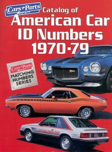 American Car ID Numbers 1960-69 