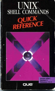 Unix Shell Commands Quick Reference 