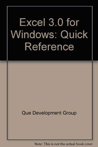 Excel 3.0 for Windows 