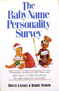 The Baby Name Personality Survey 