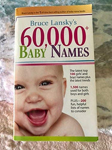 60, 000+ Baby Names 