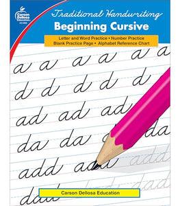 Traditional Handwriting: Beginning Cursive, Grades 2 - 5 