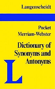 Pocket Guide to Synonyms and Antonyms 