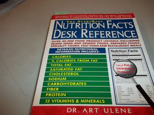 The NutriBase Nutrition Facts Desk Reference 