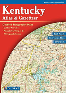 Delorme Kentucky Atlas & Gazetteer 