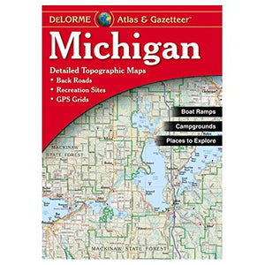 Delorme Atlas Michigan 15e 