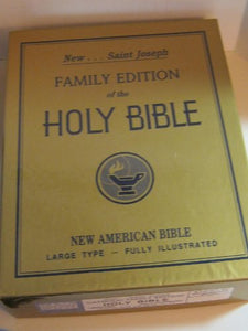 Saint Joseph Family Edition of the Holy Bible 