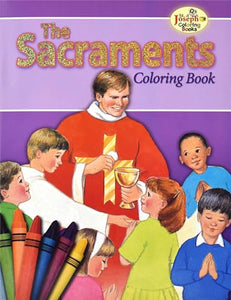 Coloring Book about the Sacraments 