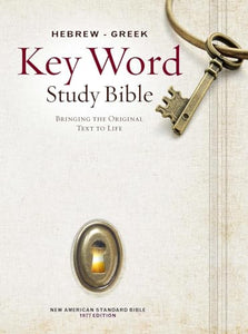 Hebrew-Greek Key Word Study Bible-NASB 