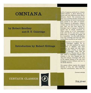 Omniana, or Horae Otiosiores 