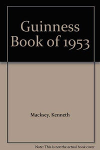 Guinness Book of 1953 