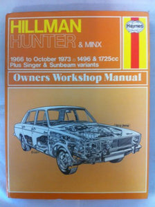 Hillman Hunter Owner's Workshop Manual 