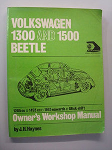 Volkswagen Beetle 1300/1500 Owners Workshop Manual 