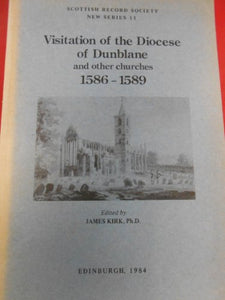 Visitation of the Diocese of Dunblane, 1586-89 