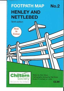 Chiltern Society Footpath Map 2. Henley and Nettlebed 