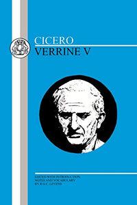 Cicero: Verrine V 