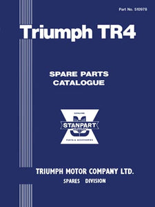 Triumph Parts Catalogue: Tr4 