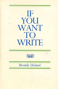 If You Want to Write 