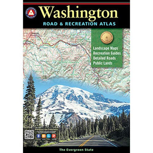 Benchmark Washington Road & Recreation Atlas, 8th Edition 