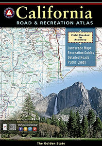 Benchmark California Road & Recreation Atlas, 7th Edition 