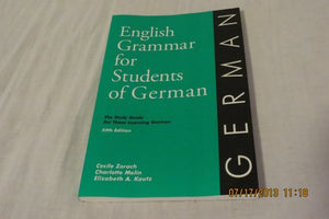 English Grammar for Students of German 