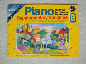 Progressive Piano Method for Young Beginners -B 