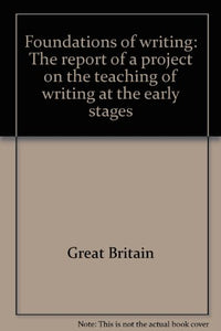 Foundations of Writing Project Report 