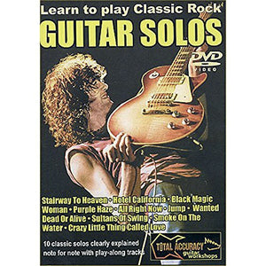 Learn To Play Classic Rock Guitar Solos 