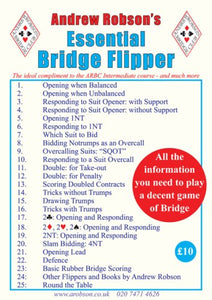 Andrew Robson's Essential Bridge Flipper 